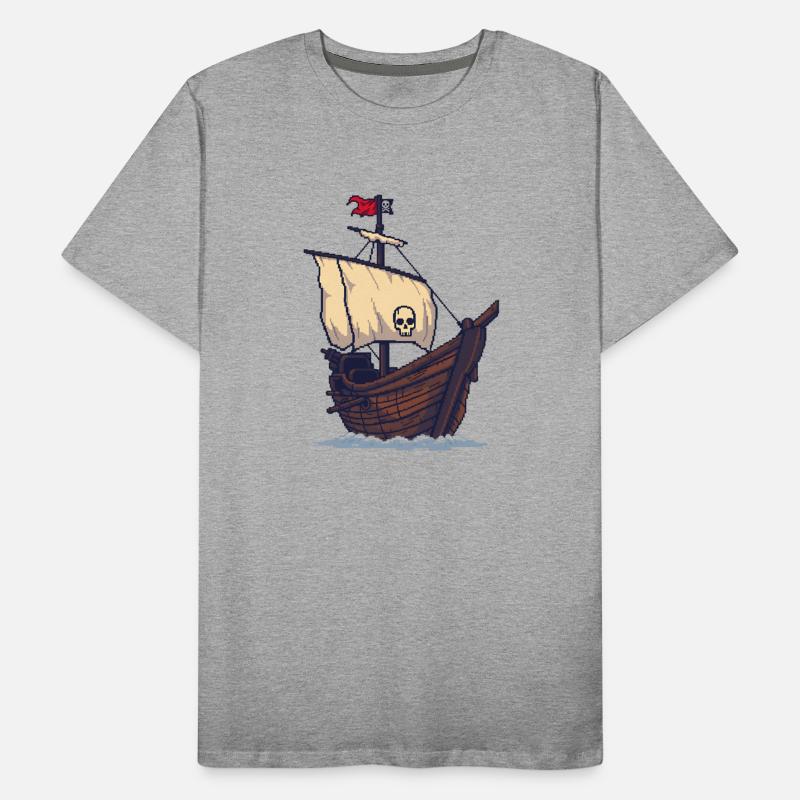 Pixel Pirate Ship – Retro High Seas Adventure
