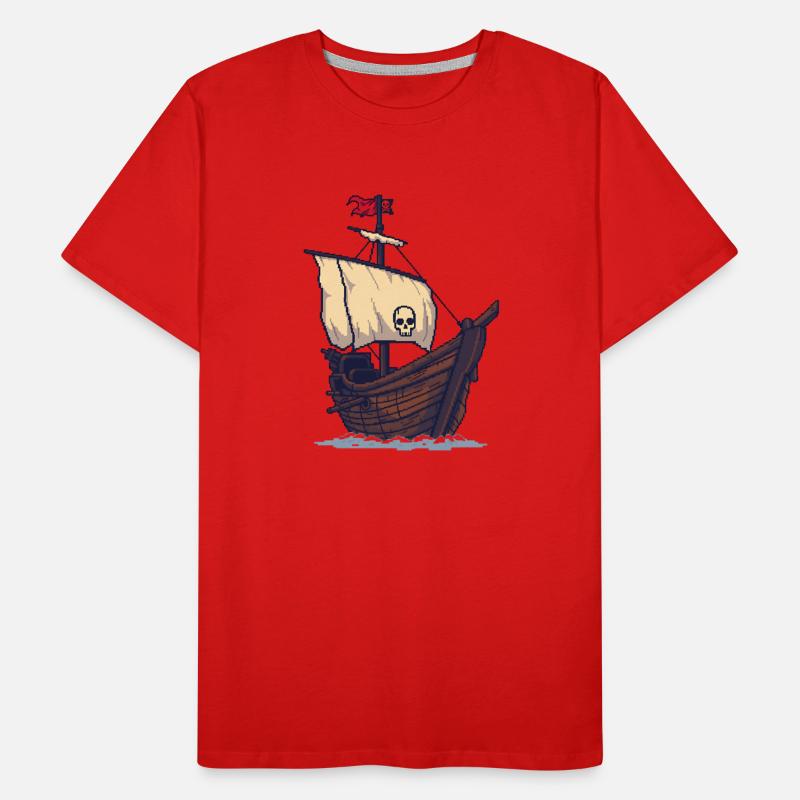 Pixel Pirate Ship – Retro High Seas Adventure