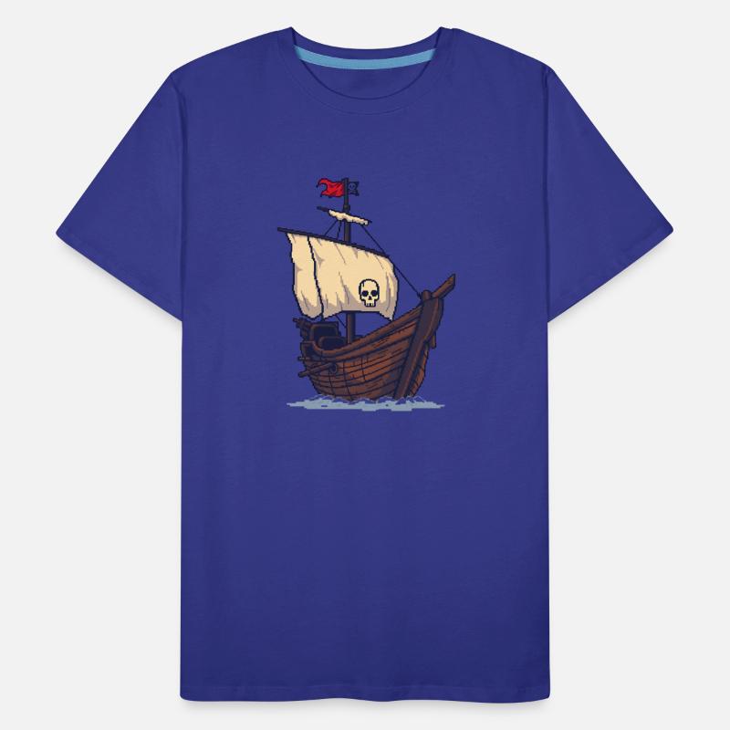 Pixel Pirate Ship – Retro High Seas Adventure