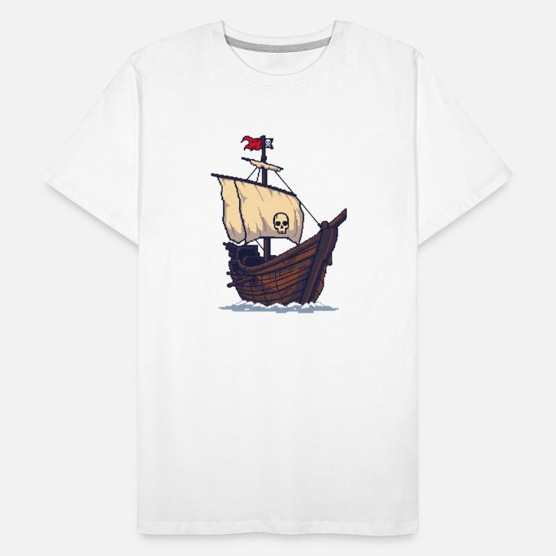 Pixel Pirate Ship – Retro High Seas Adventure