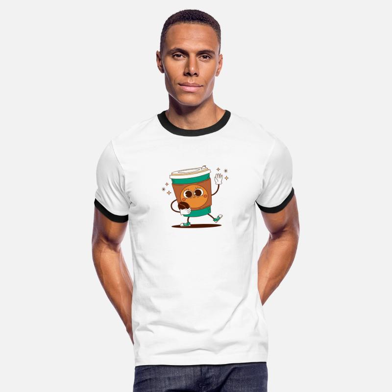 Playful Coffee Cup Character Design