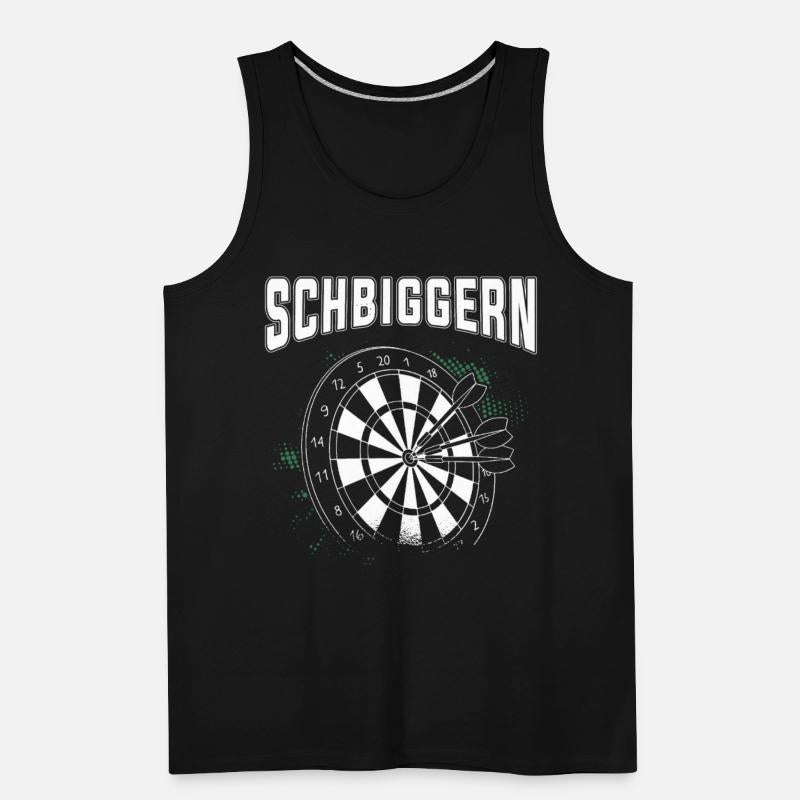 Playing Darts, Schbiggern Franconian