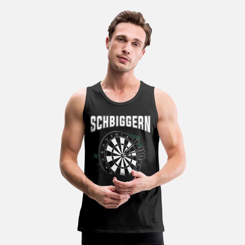 Playing Darts, Schbiggern Franconian