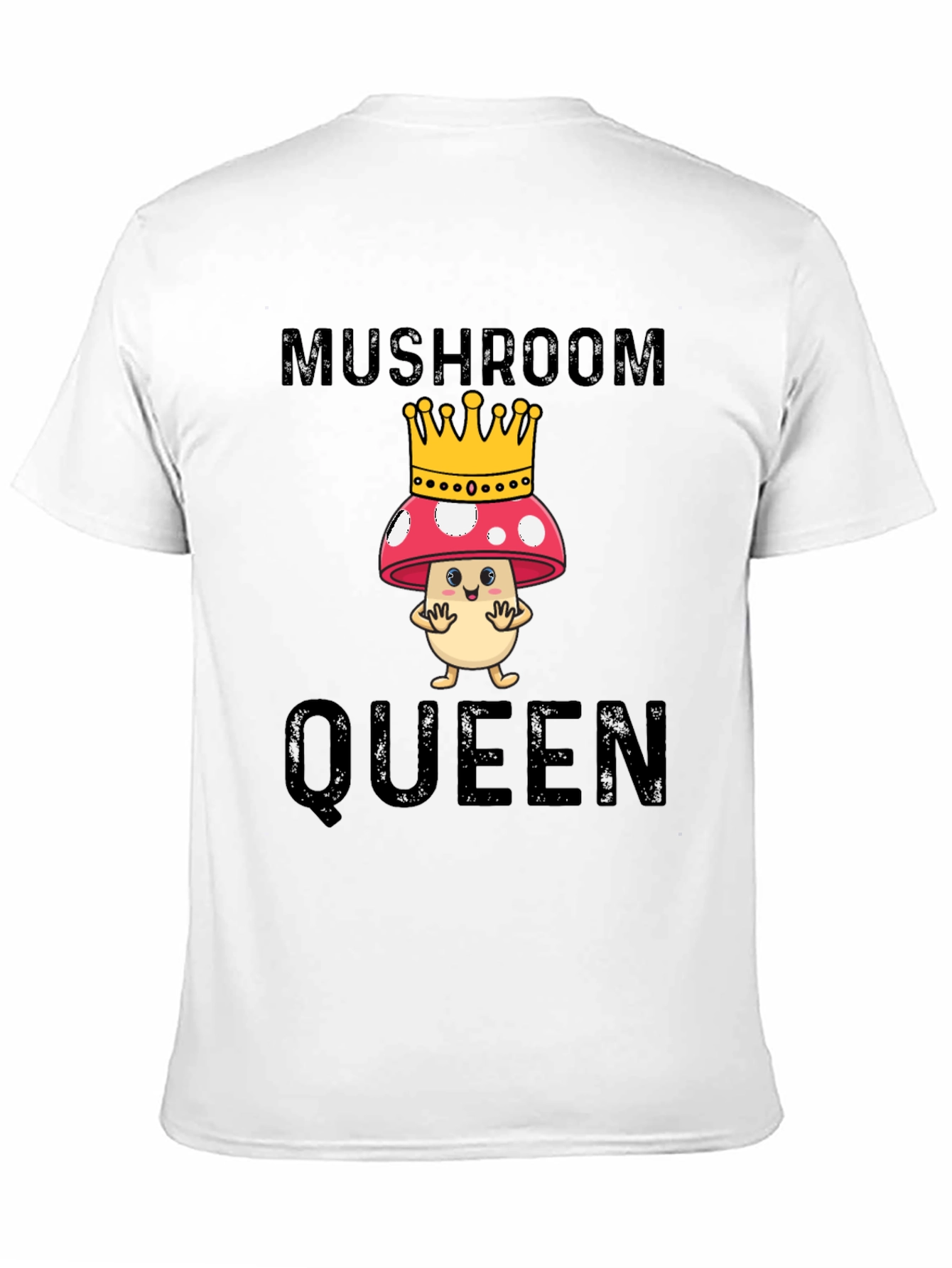 Mushroom Queen T-Shirt - Cute Graphic Tee