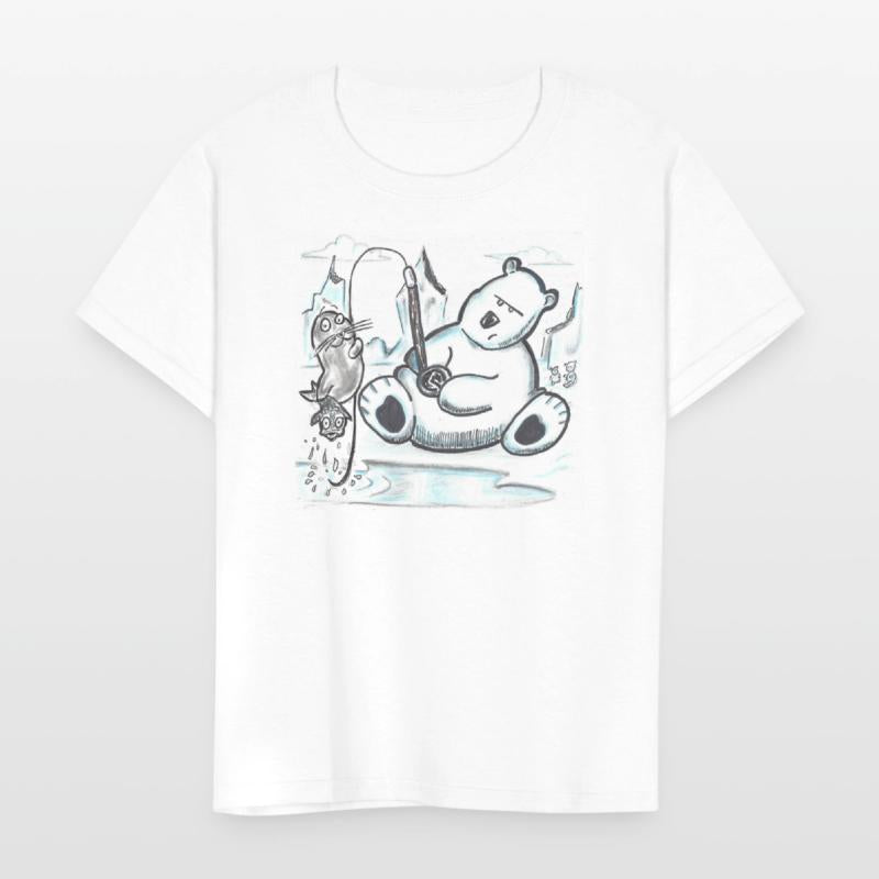 Polar Bear Fishing by Black Sheep Graphix