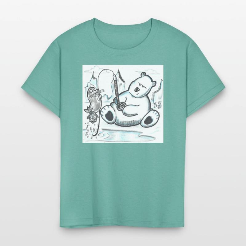 Polar Bear Fishing by Black Sheep Graphix