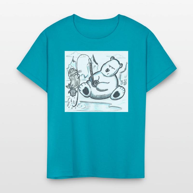 Polar Bear Fishing by Black Sheep Graphix