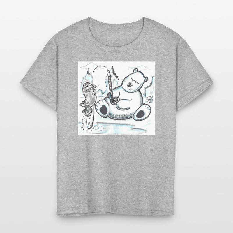 Polar Bear Fishing by Black Sheep Graphix