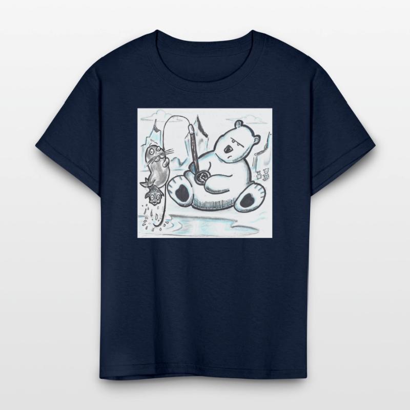 Polar Bear Fishing by Black Sheep Graphix