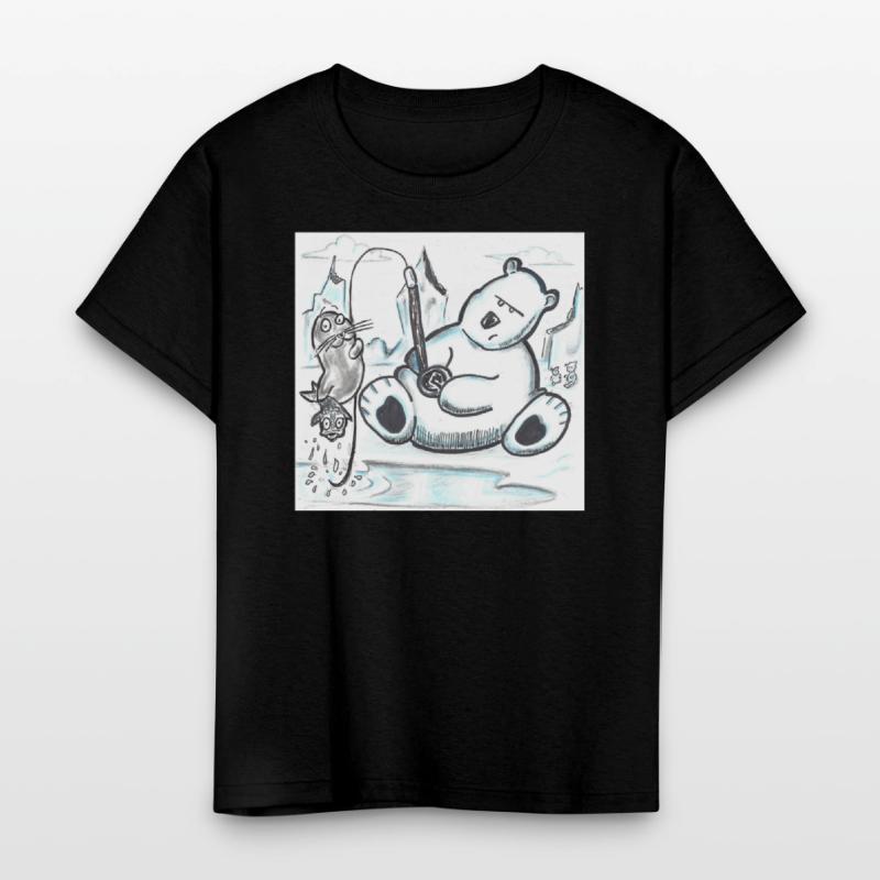 Polar Bear Fishing by Black Sheep Graphix