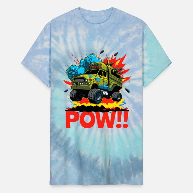 Pow Explosion Noise Monster Truck