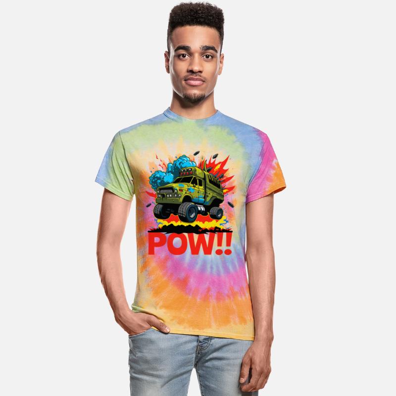 Pow Explosion Noise Monster Truck