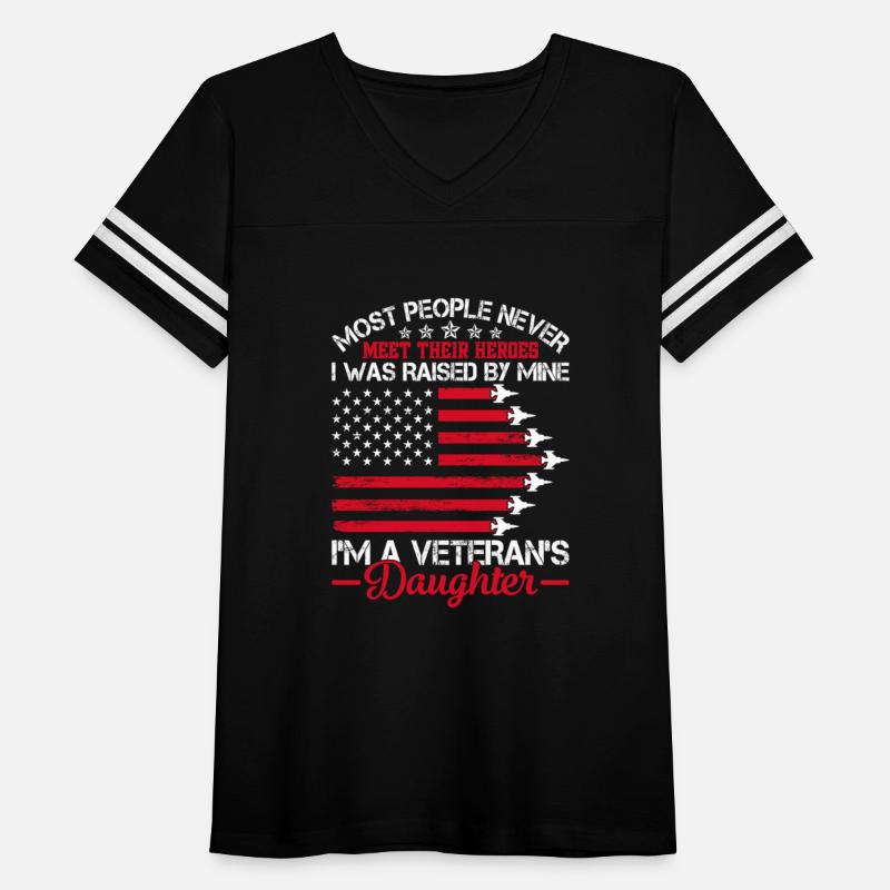 Proud Veterans Daughter Patriotic Military Tribute
