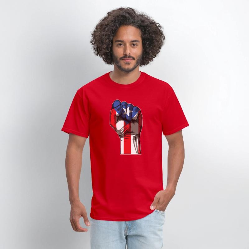 Puerto Rico Fist | Proud Boricua Flag