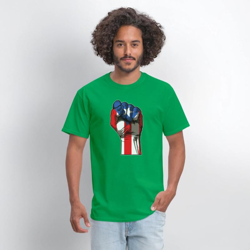 Puerto Rico Fist | Proud Boricua Flag