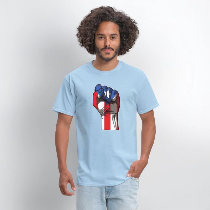 Puerto Rico Fist | Proud Boricua Flag