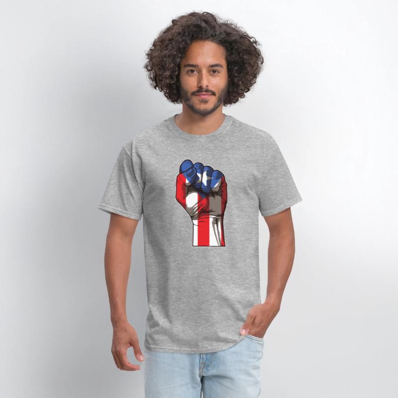 Puerto Rico Fist | Proud Boricua Flag