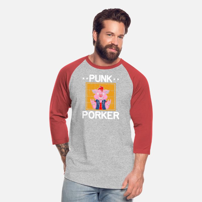 Punk Porker Farm Animal Piggy Farmer Pig Lover