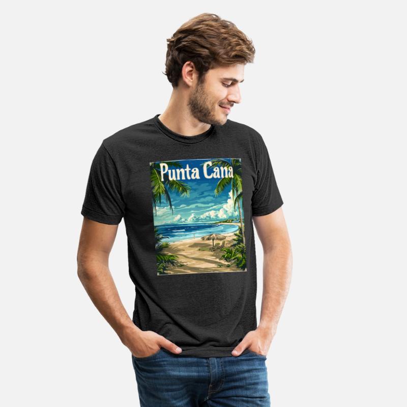 Punta Cana Tropical Beach Escape with Palm Trees