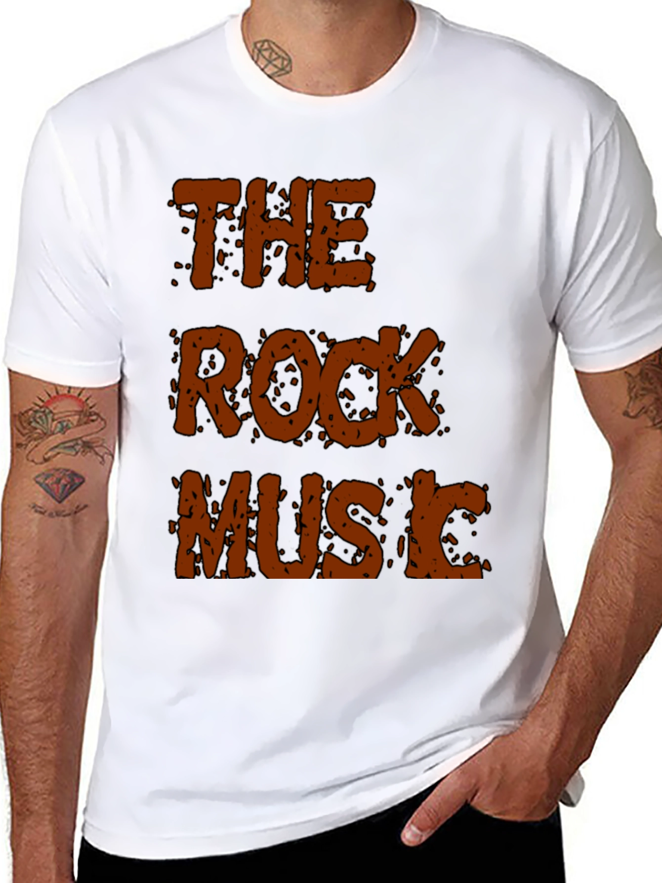 The Rock Music Graphic Tee