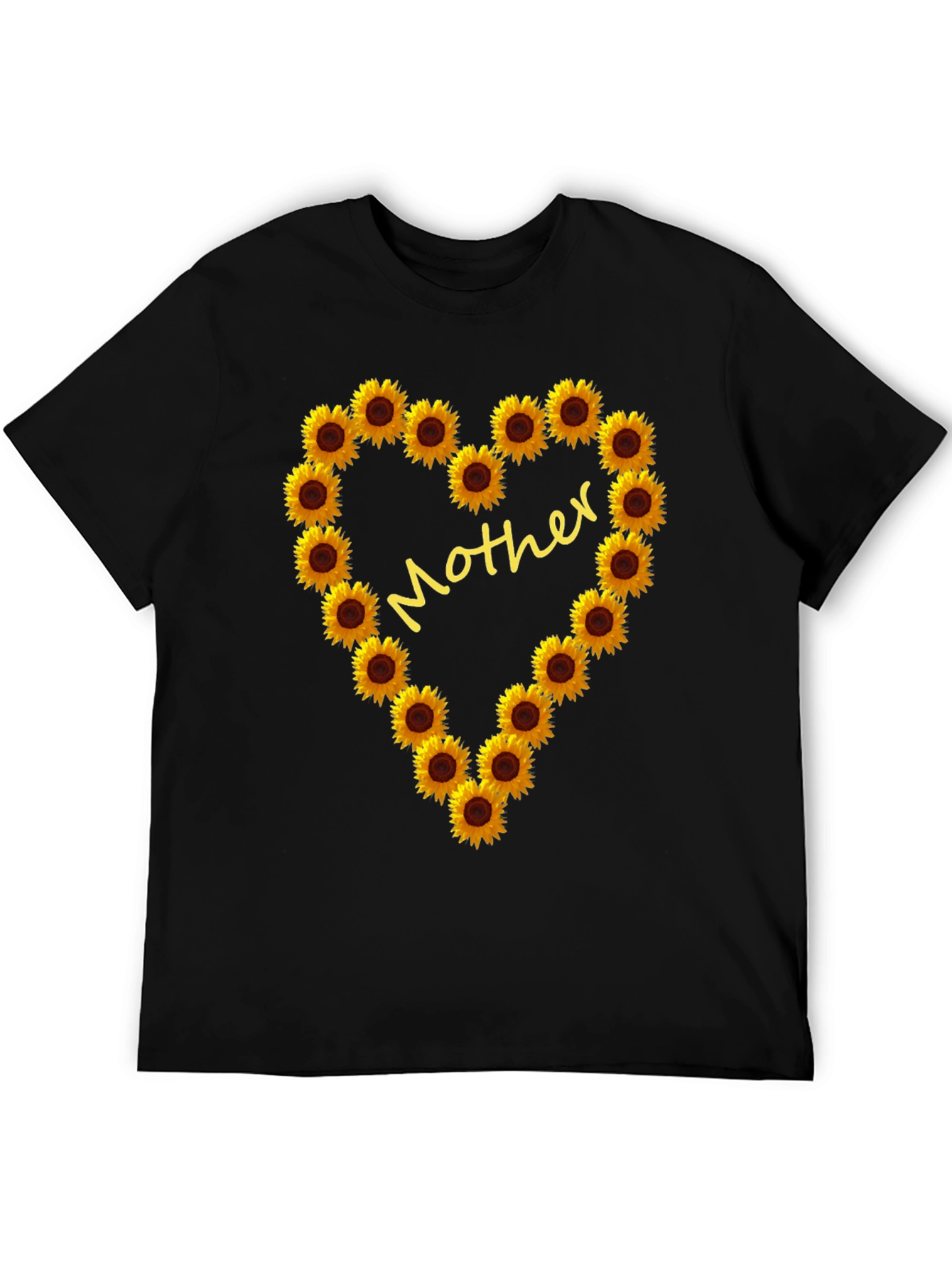 Sunflower Heart Mother Graphic Tee
