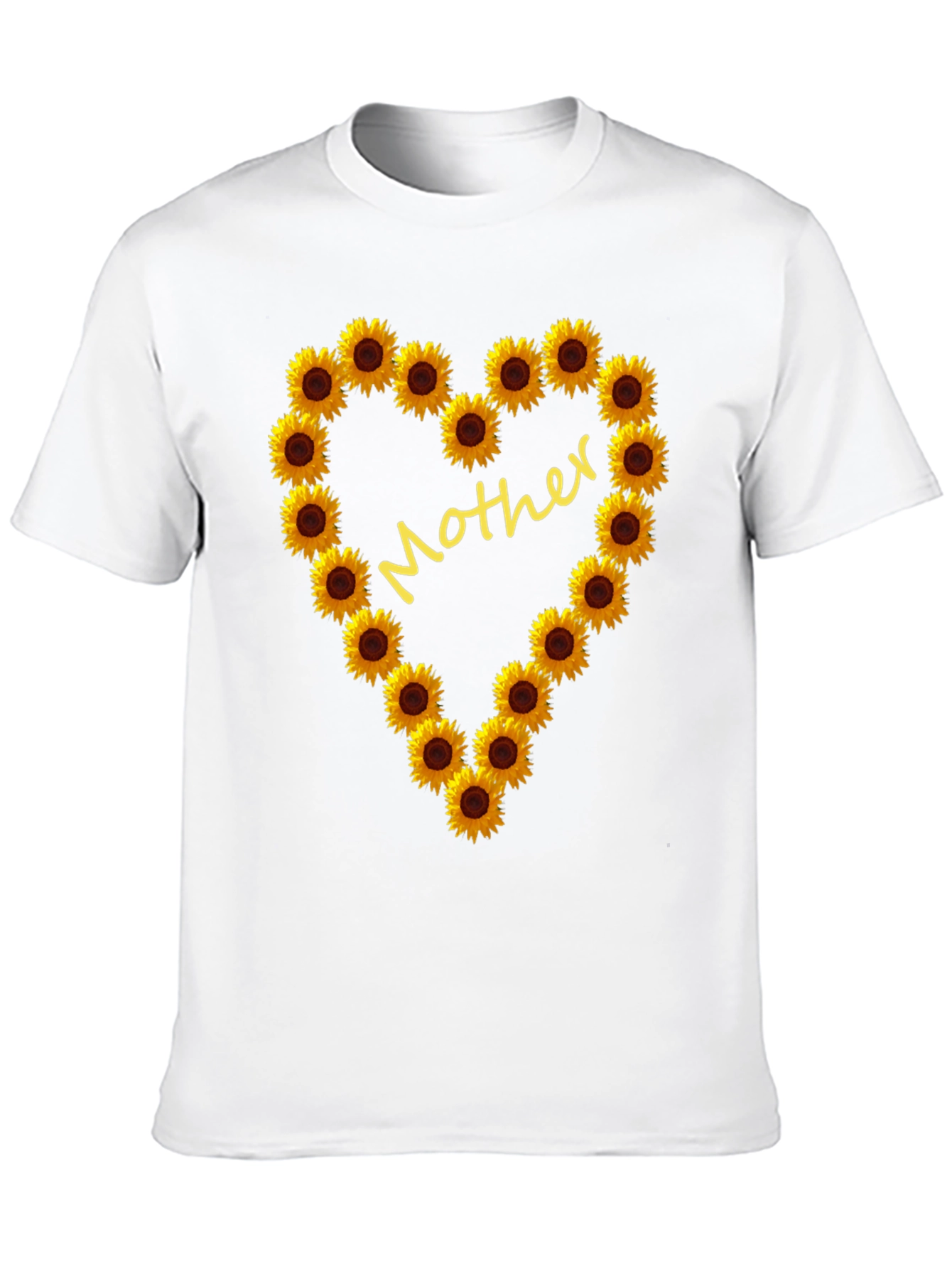 Sunflower Heart Mother Graphic Tee