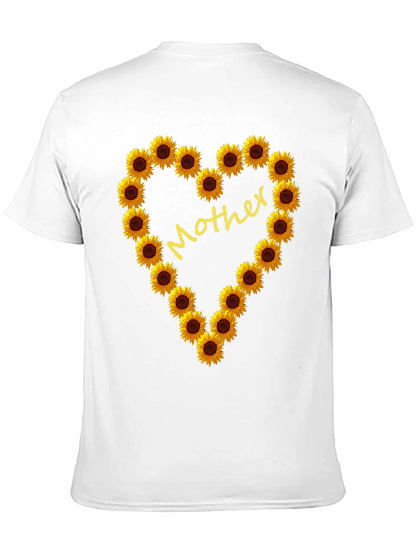 Sunflower Heart Mother Graphic Tee