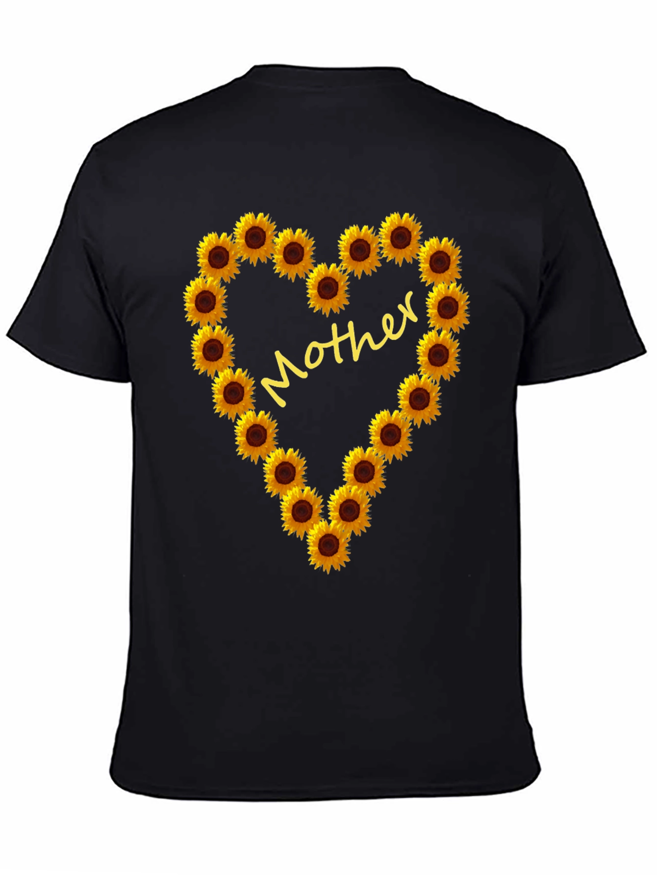Sunflower Heart Mother Graphic Tee