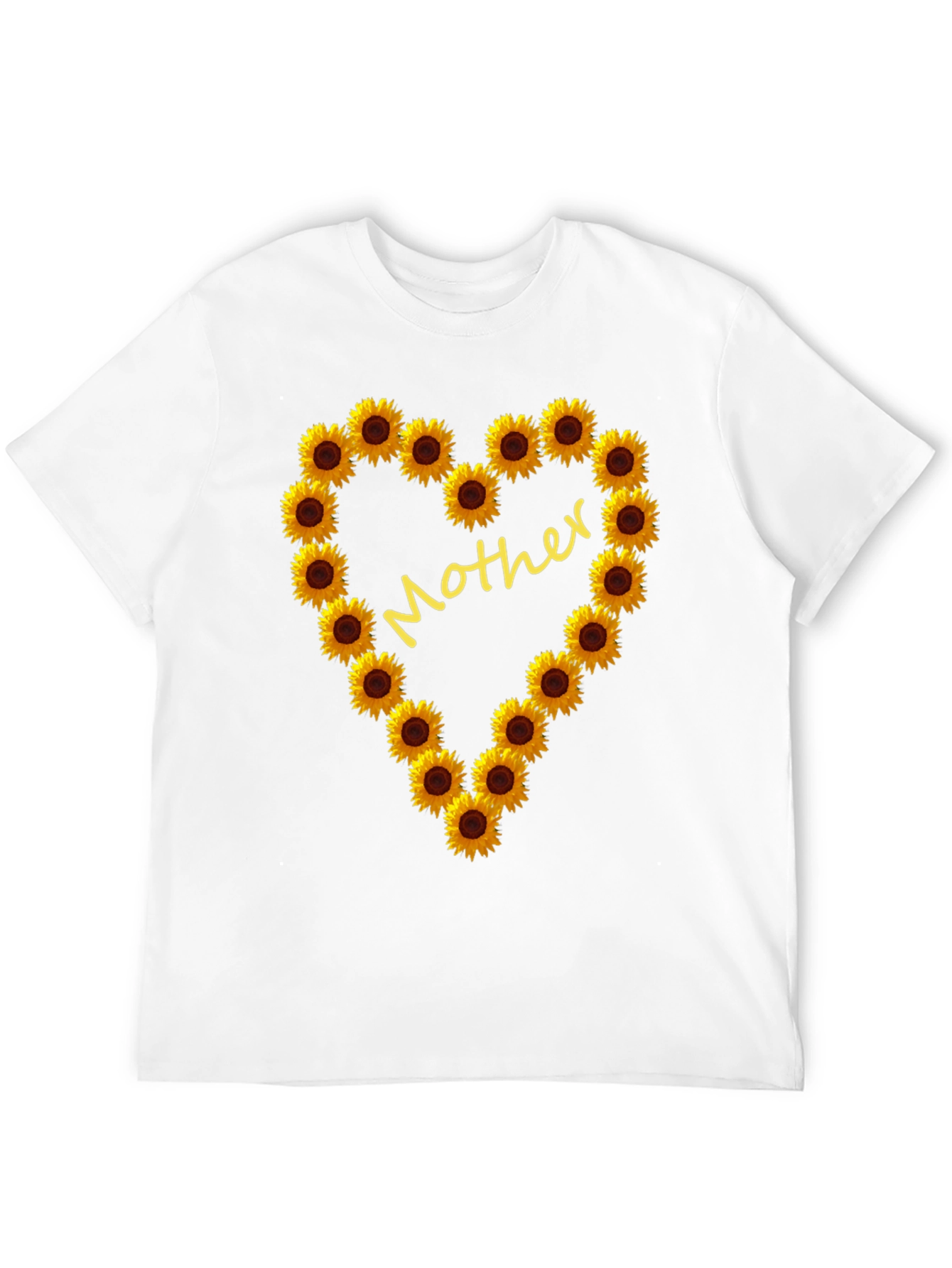 Sunflower Heart Mother Graphic Tee