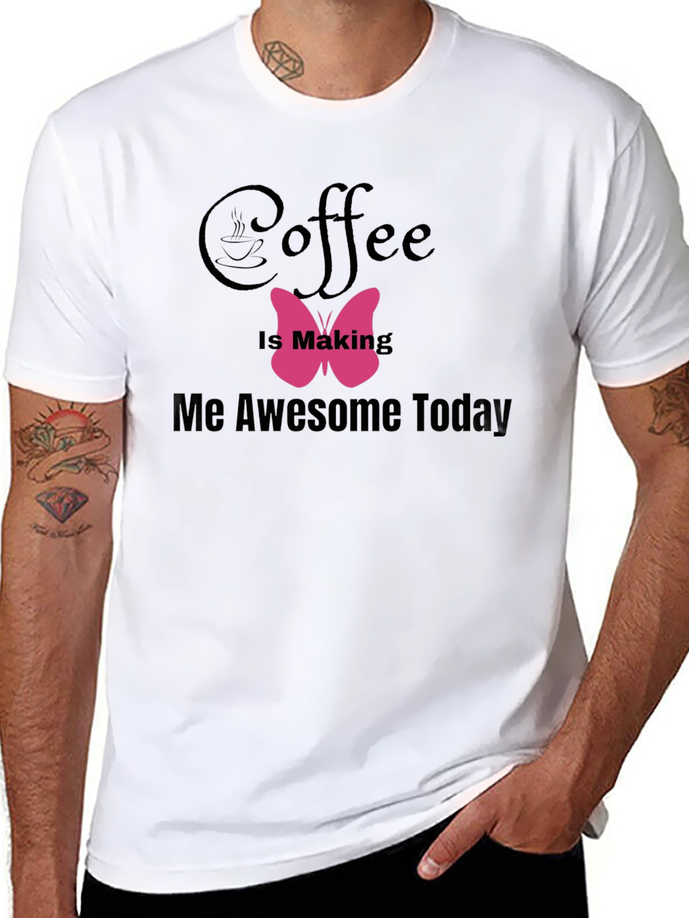 Coffee Makes Me Awesome T-Shirt