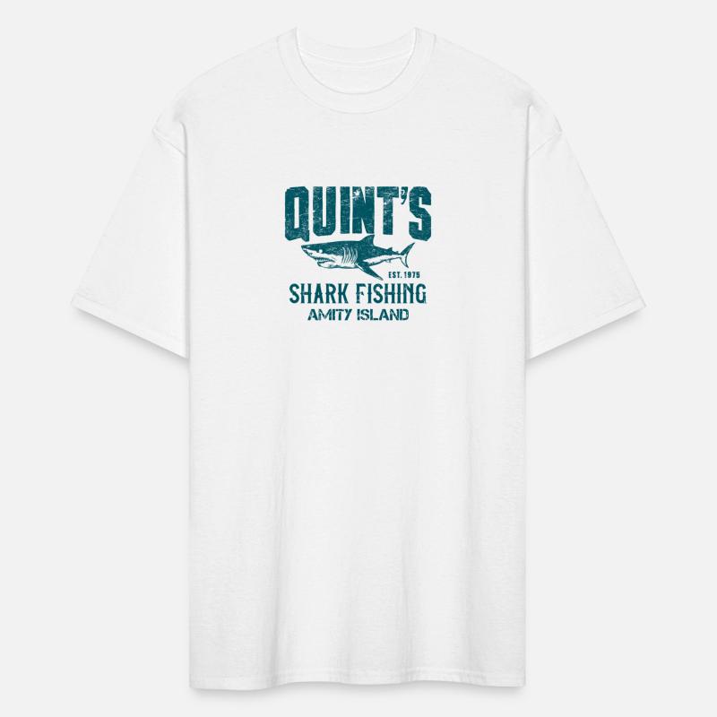 Quint's Shark Fishing Amity Island T-Shirt