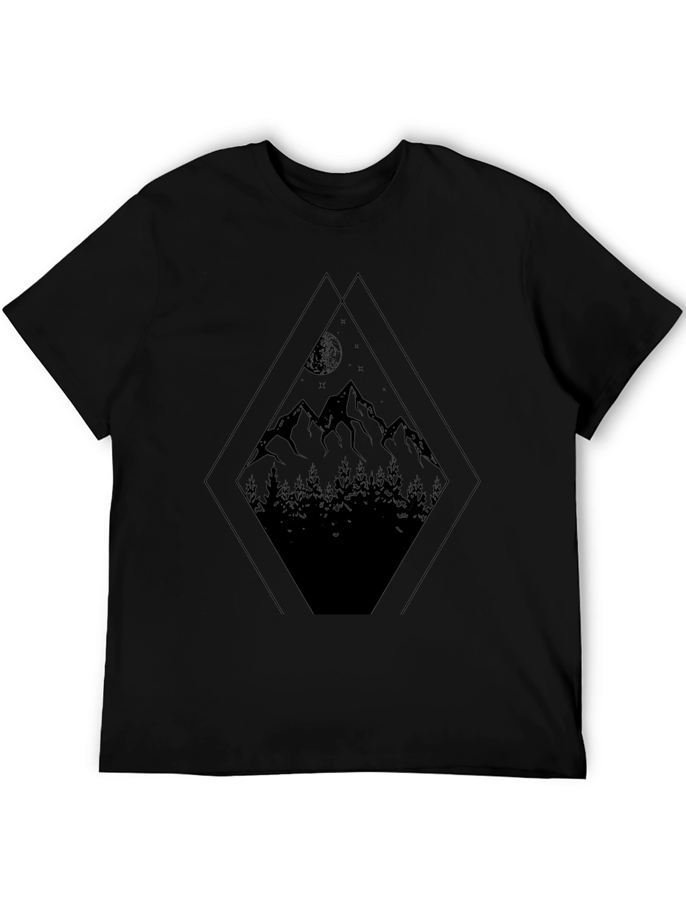Mountainscape Graphic Tee - Dark Style