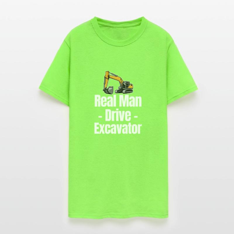 Real Mean Drive Excavator Digger Backhoe Loader