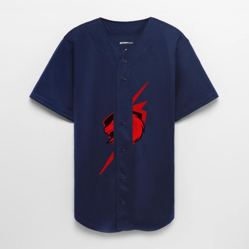 Red Dragon Emblem with Lightning Effect