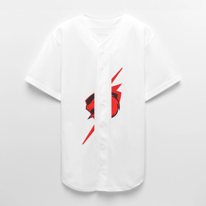 Red Dragon Emblem with Lightning Effect