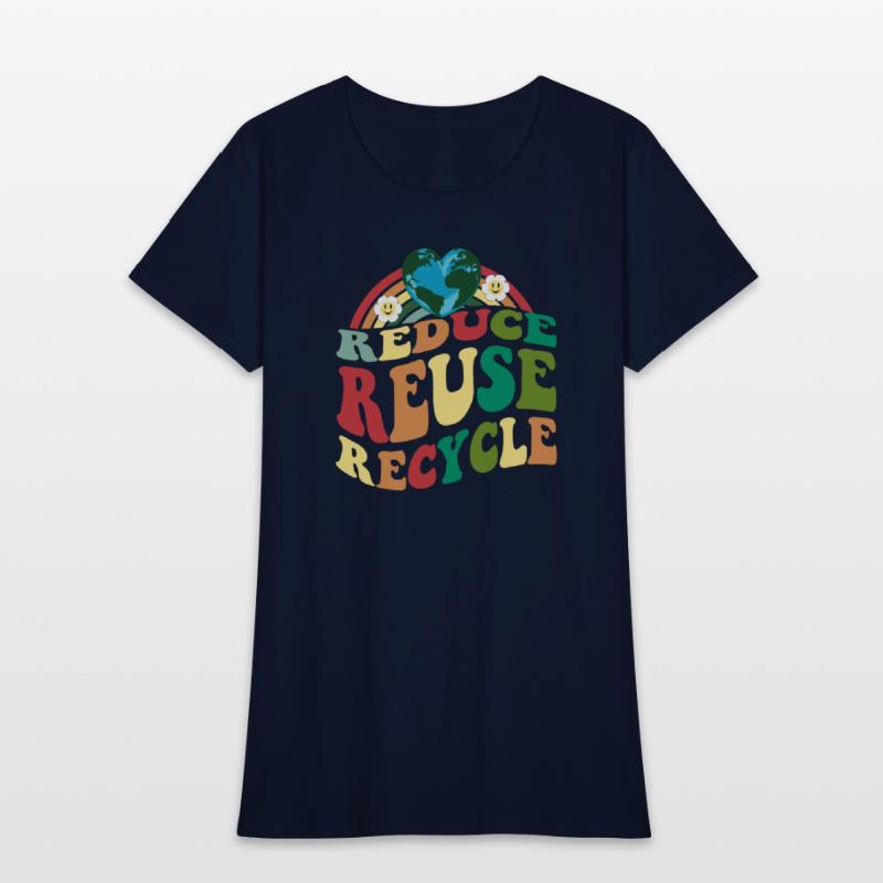 Reduce Reuse Recycle for Earth - World Earth Day