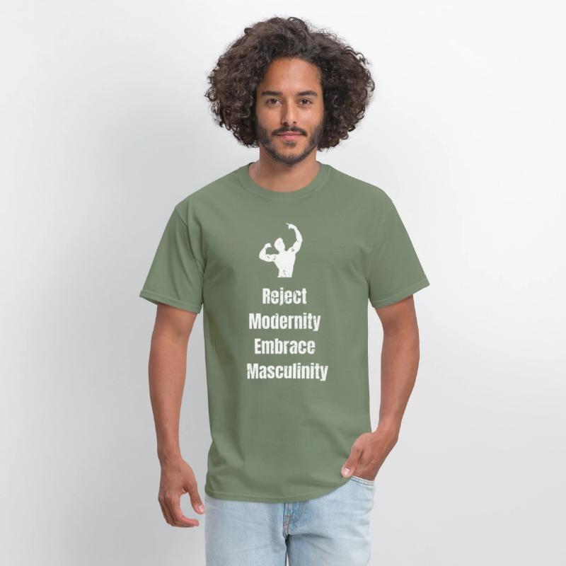 Reject Modernity Embrace Masculinity T shirt