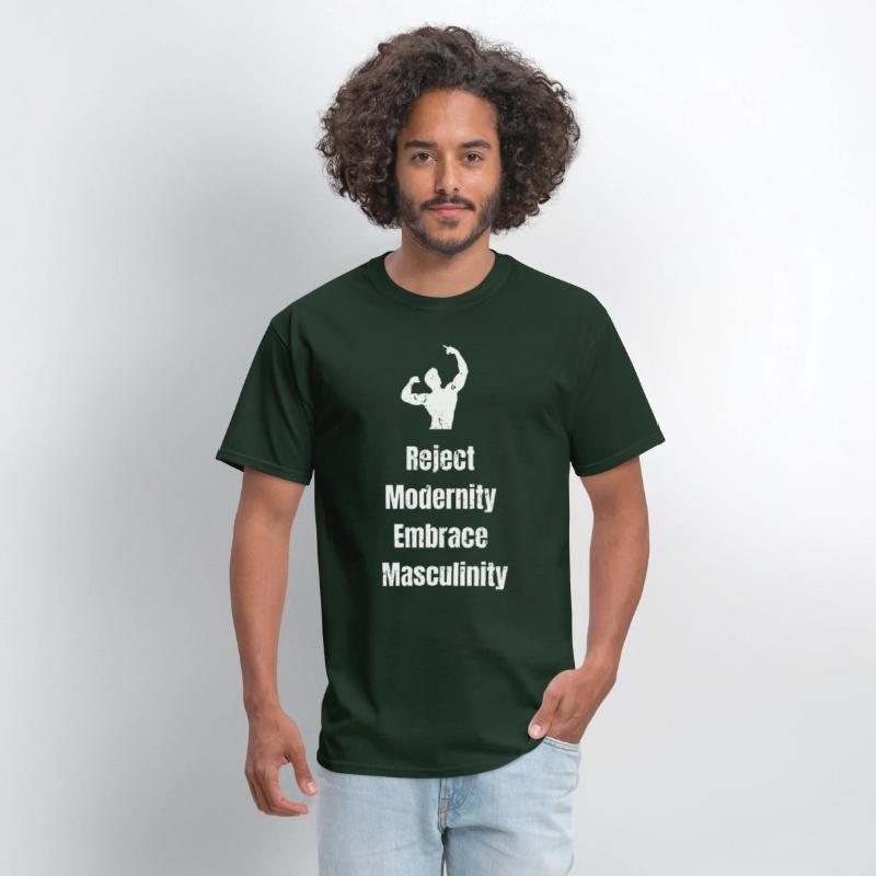 Reject Modernity Embrace Masculinity T shirt