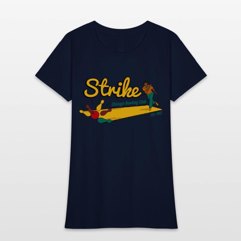 Retro Bowling Shirt Strike