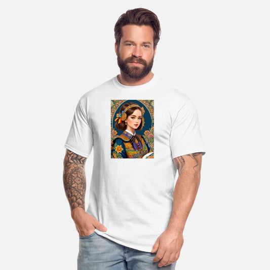 Retro Java Dutch Girl Batik Design