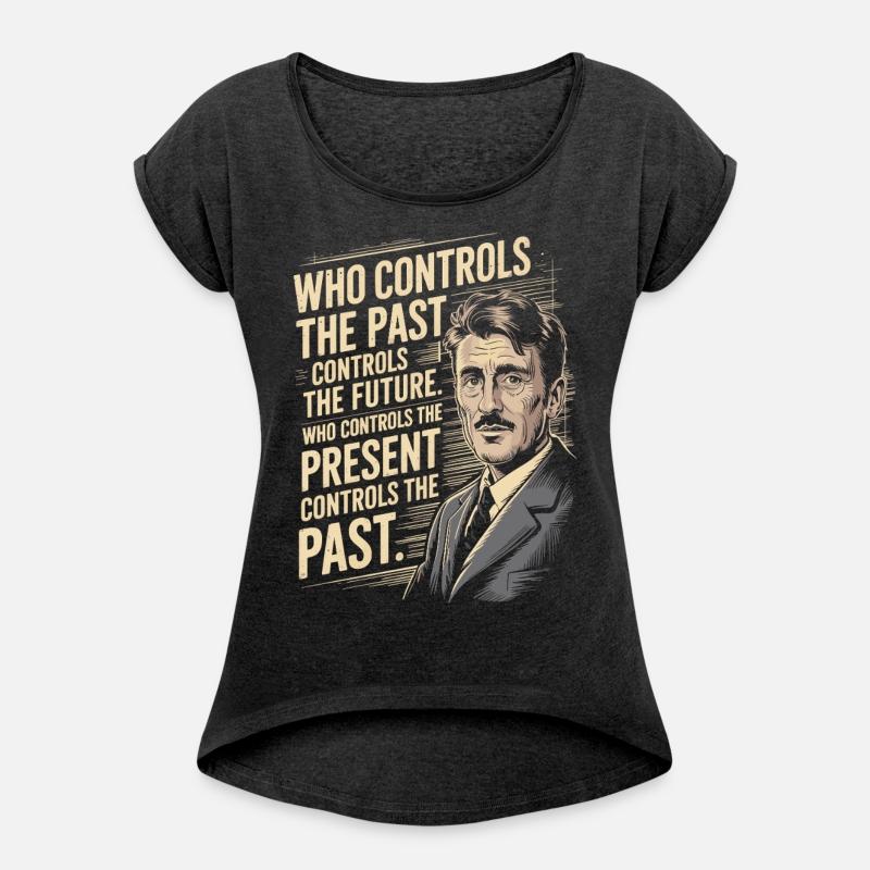 Retro Orwell Portrait | Dystopian Political Art