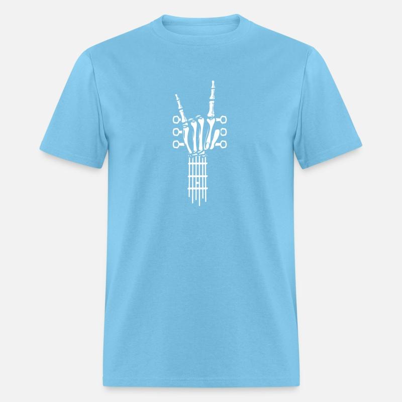 Rock And Roll Rock On Guitar Neck eleton