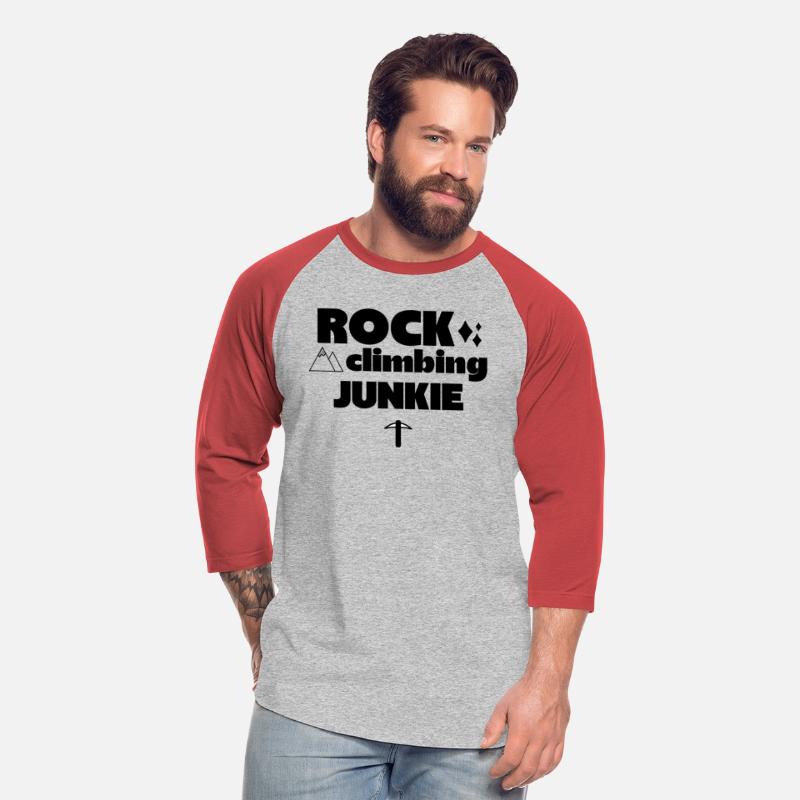 Rock climbing junkie