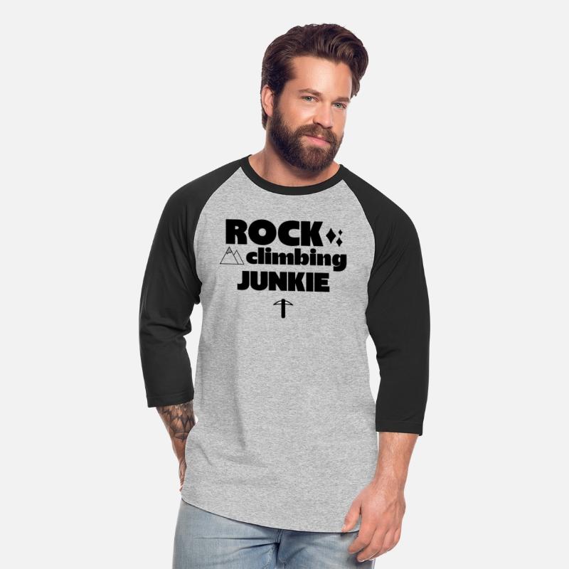 Rock climbing junkie