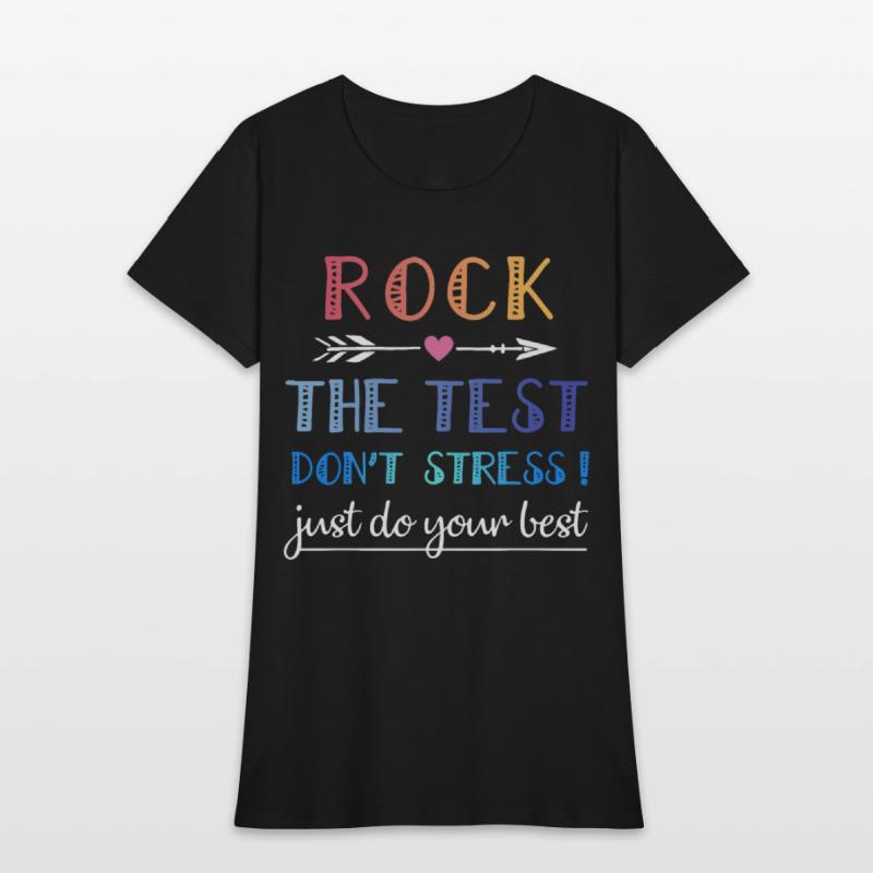 rock the test the best dont stress just do your be