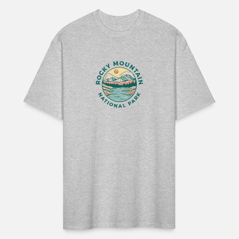 Rocky Mountains National Park Distressed Colorado