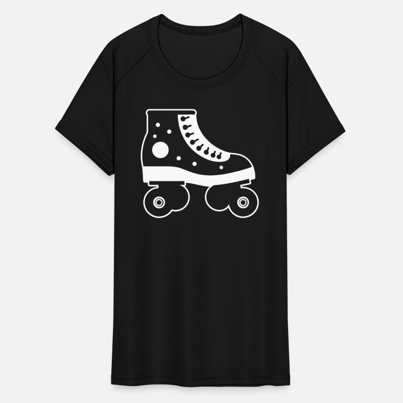 Roller Skates Cartoon Style