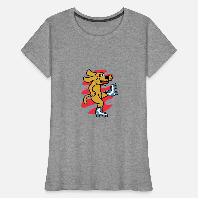 Roller Skating Dog Competitive Person Gift