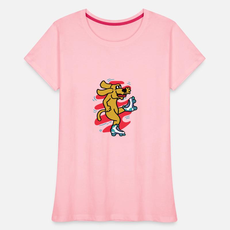 Roller Skating Dog Competitive Person Gift