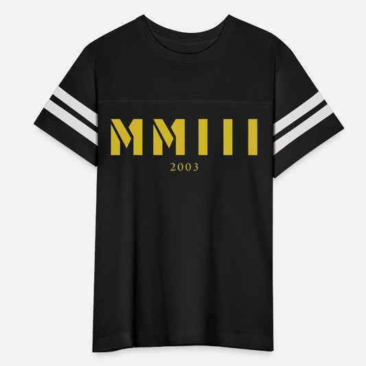 Roman numeral Year of birth Made in 2003